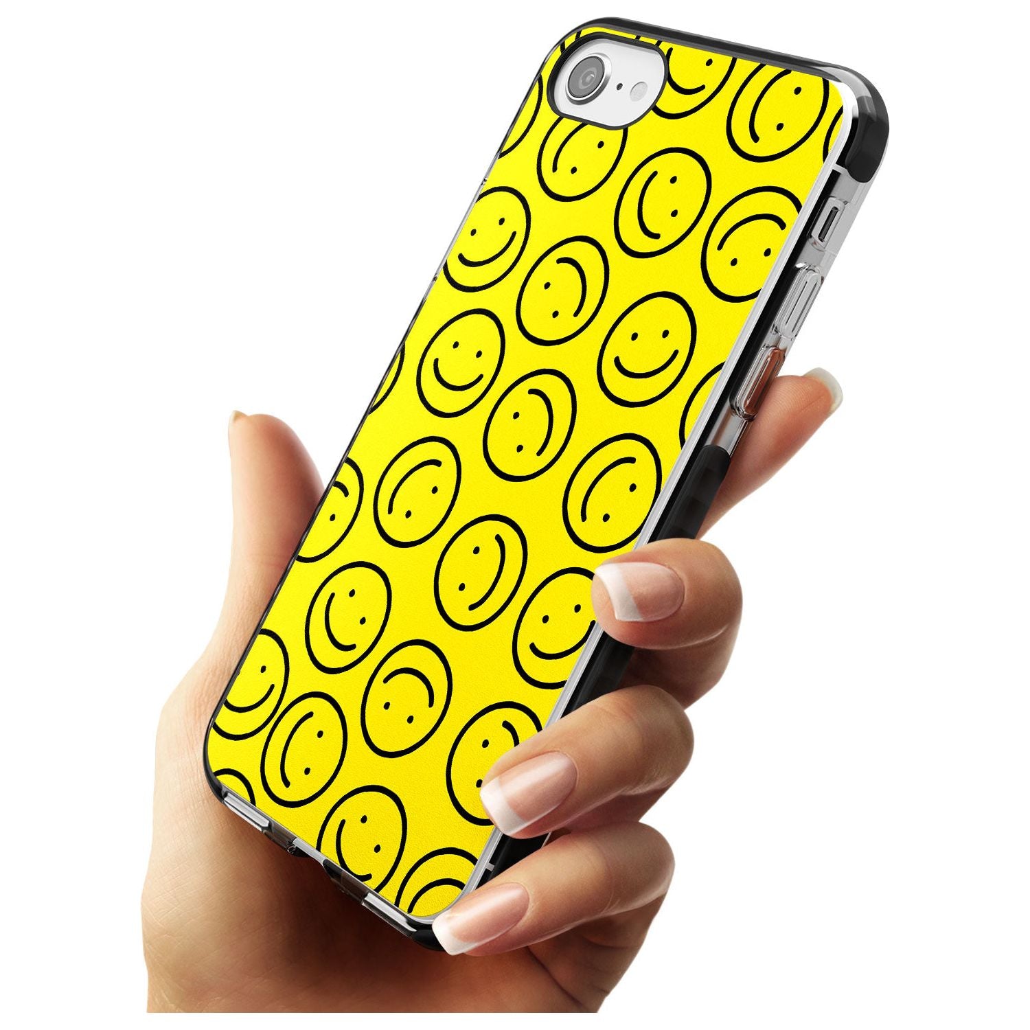 Happy Face Pattern iPhone Case   Phone Case - Case Warehouse