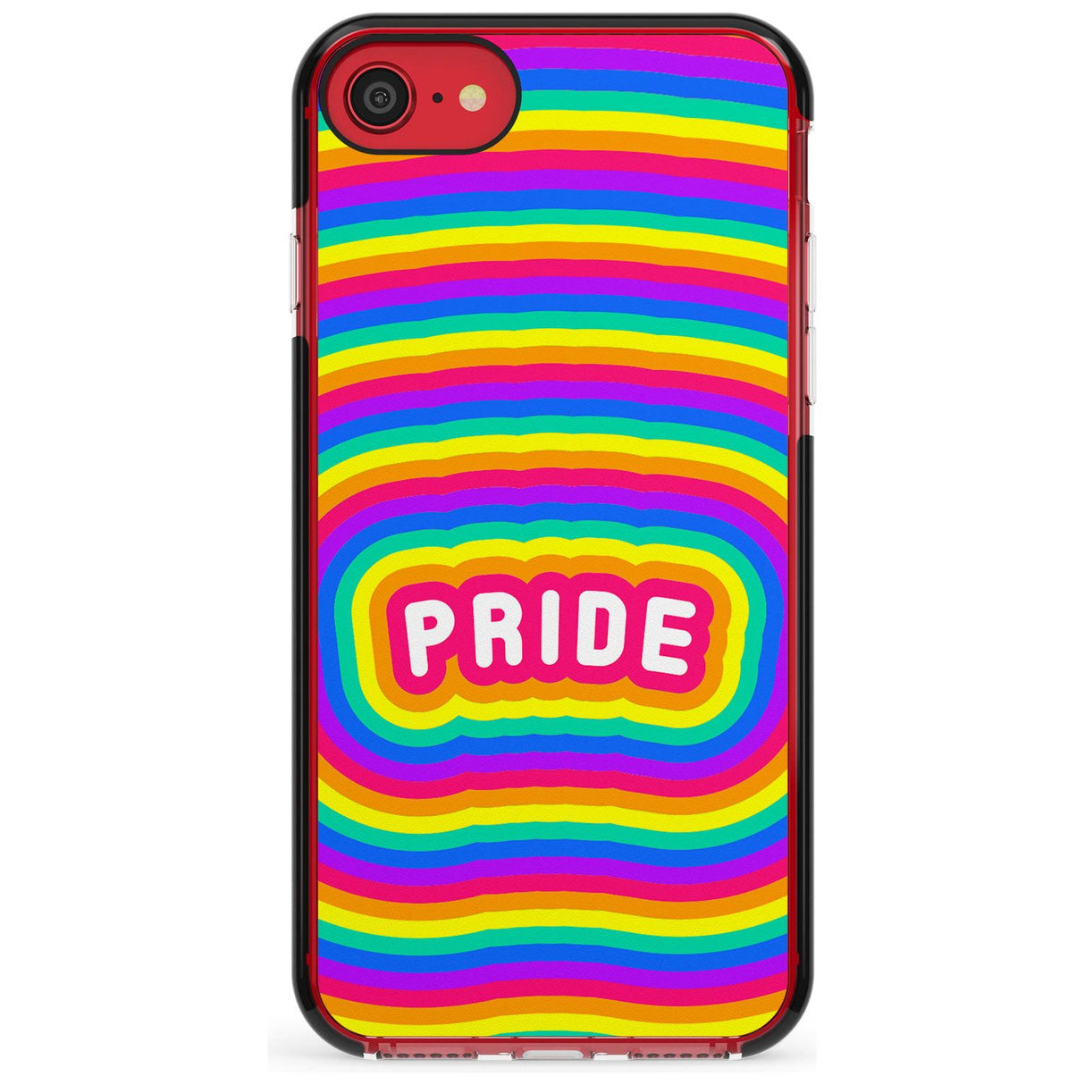 Pride Black Impact Phone Case for iPhone SE 8 7 Plus