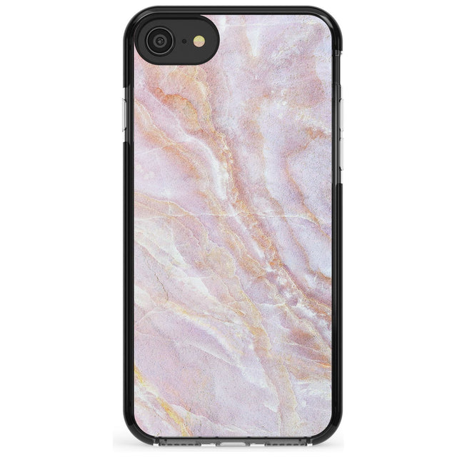 Soft Pink & Yellow Onyx Marble Texture Pink Fade Impact Phone Case for iPhone SE 8 7 Plus