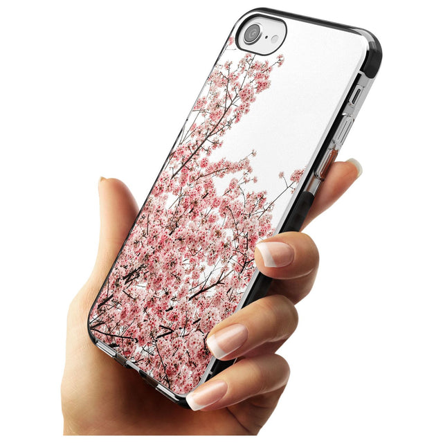 Cherry Blossoms - Real Floral Photographs Black Impact Phone Case for iPhone SE 8 7 Plus