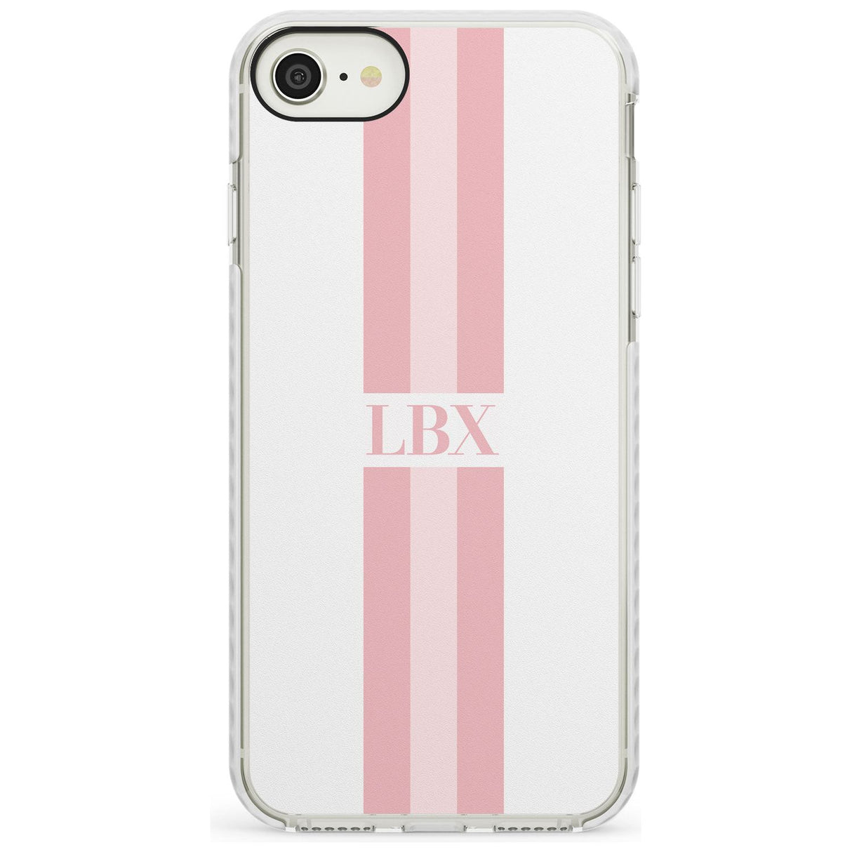 Minimal Pink Stripes iPhone Case  Impact Case Custom Phone Case - Case Warehouse