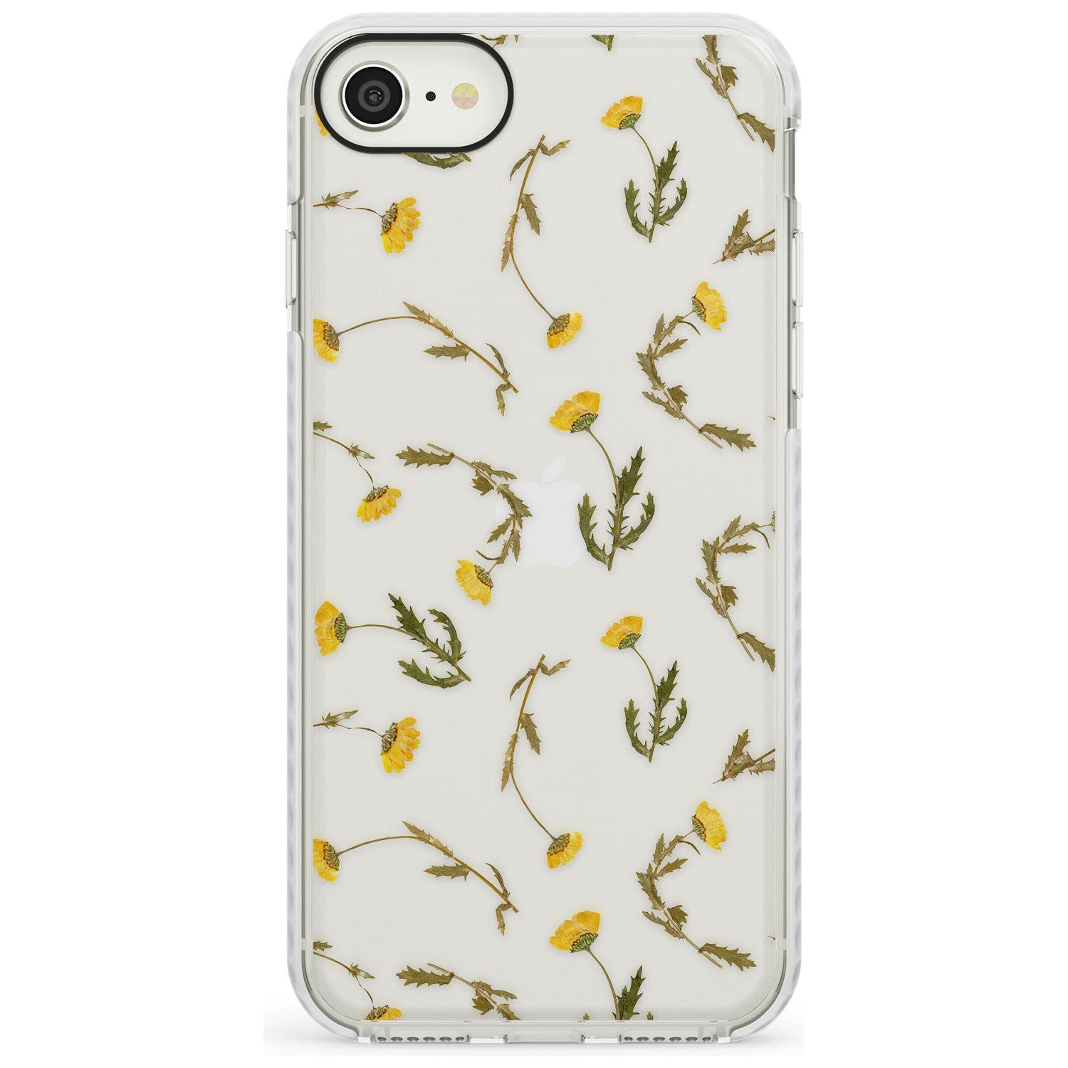Long Stemmed Wildflowers - Dried Flower-Inspired Impact Phone Case for iPhone SE 8 7 Plus