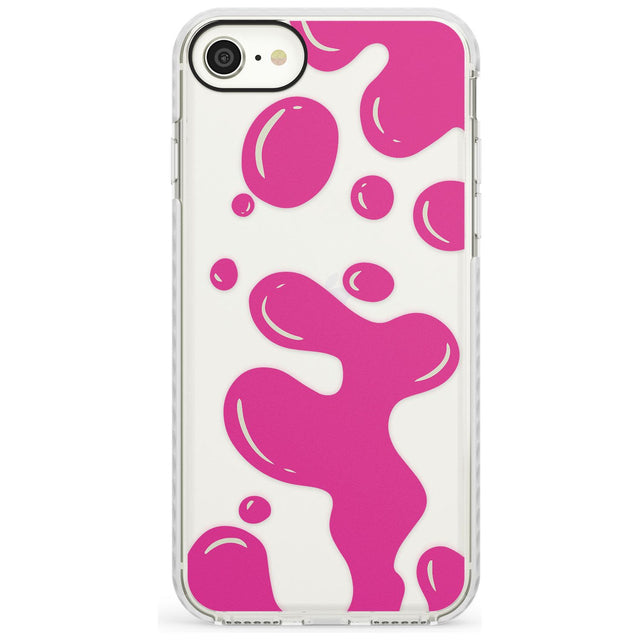 Pink Lava Lamp Phone Case for iPhone SE