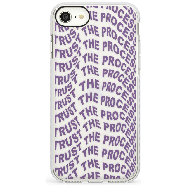 Trust The Process Impact Phone Case for iPhone SE 8 7 Plus
