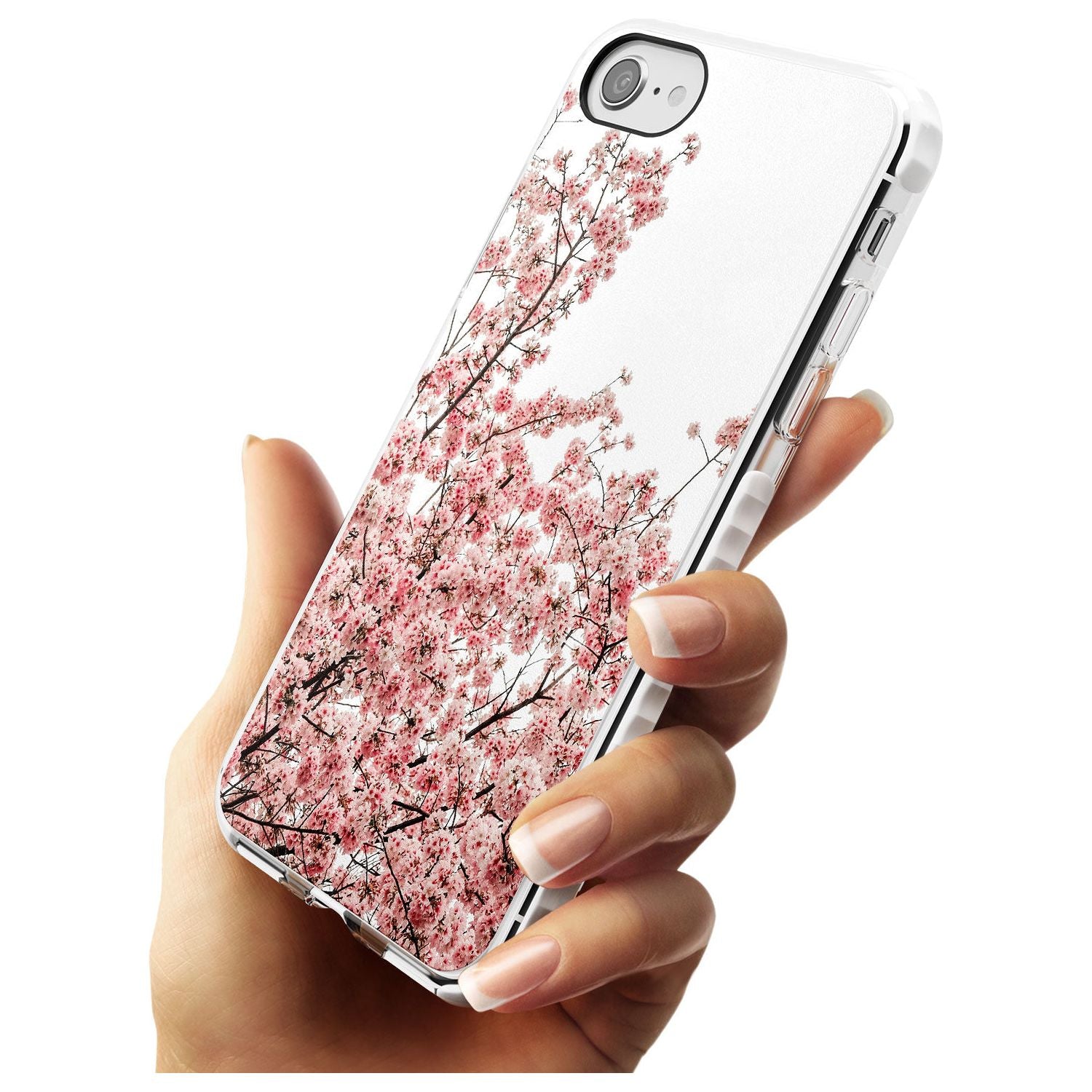 Cherry Blossoms - Real Floral Photographs Impact Phone Case for iPhone SE 8 7 Plus