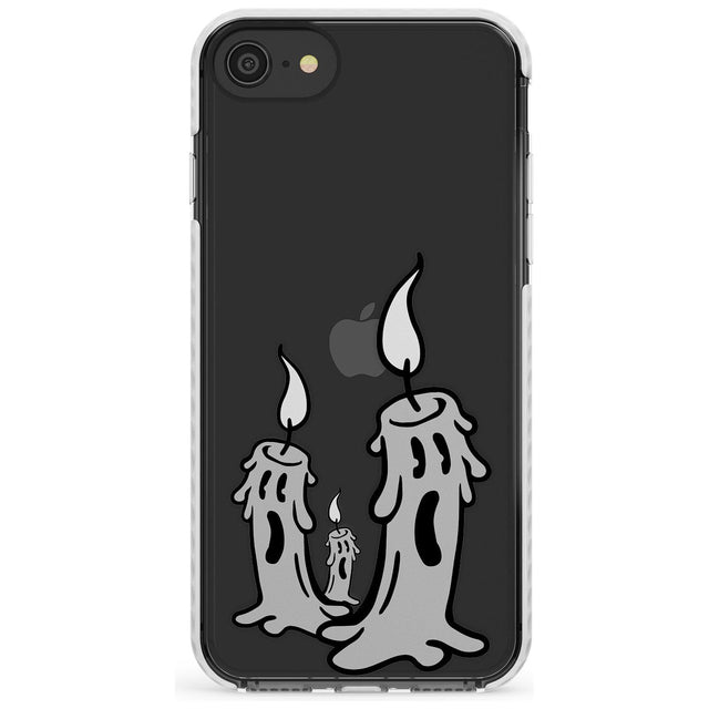 Candle Lit Impact Phone Case for iPhone SE 8 7 Plus