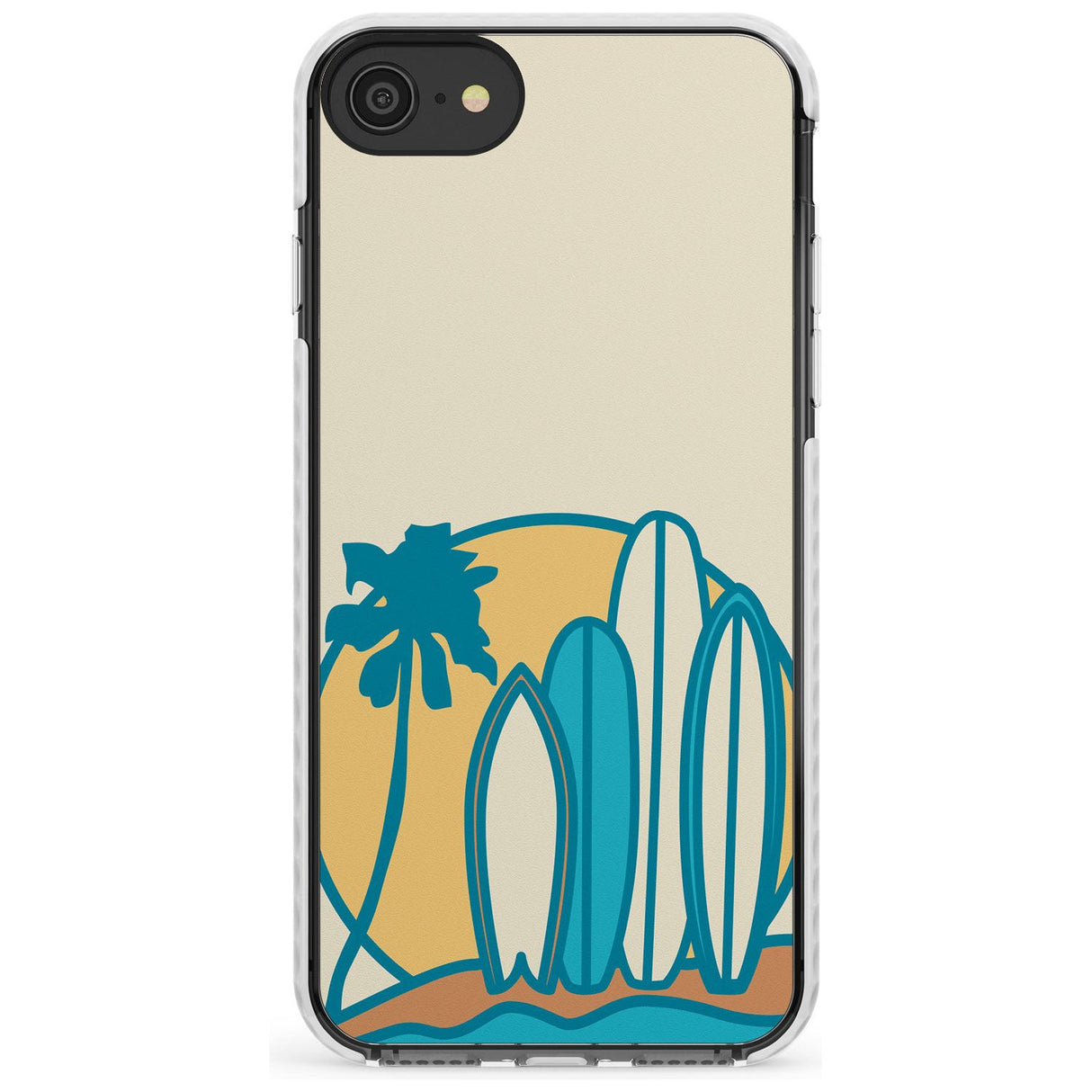 Beach Bound Slim TPU Phone Case for iPhone SE 8 7 Plus