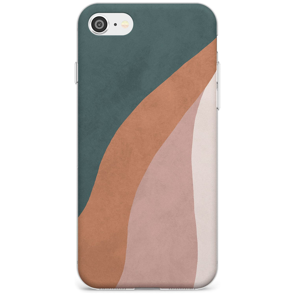 Lush Abstract Watercolour: Design #7 Slim TPU Phone Case for iPhone SE 8 7 Plus