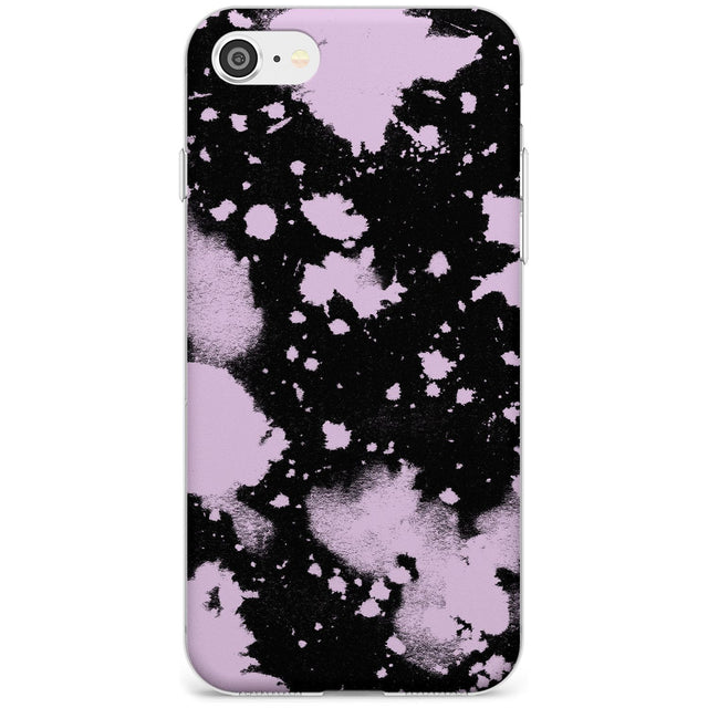 Pink & Black Acid Wash Tie-Dye iPhone Case  Slim Case Phone Case - Case Warehouse