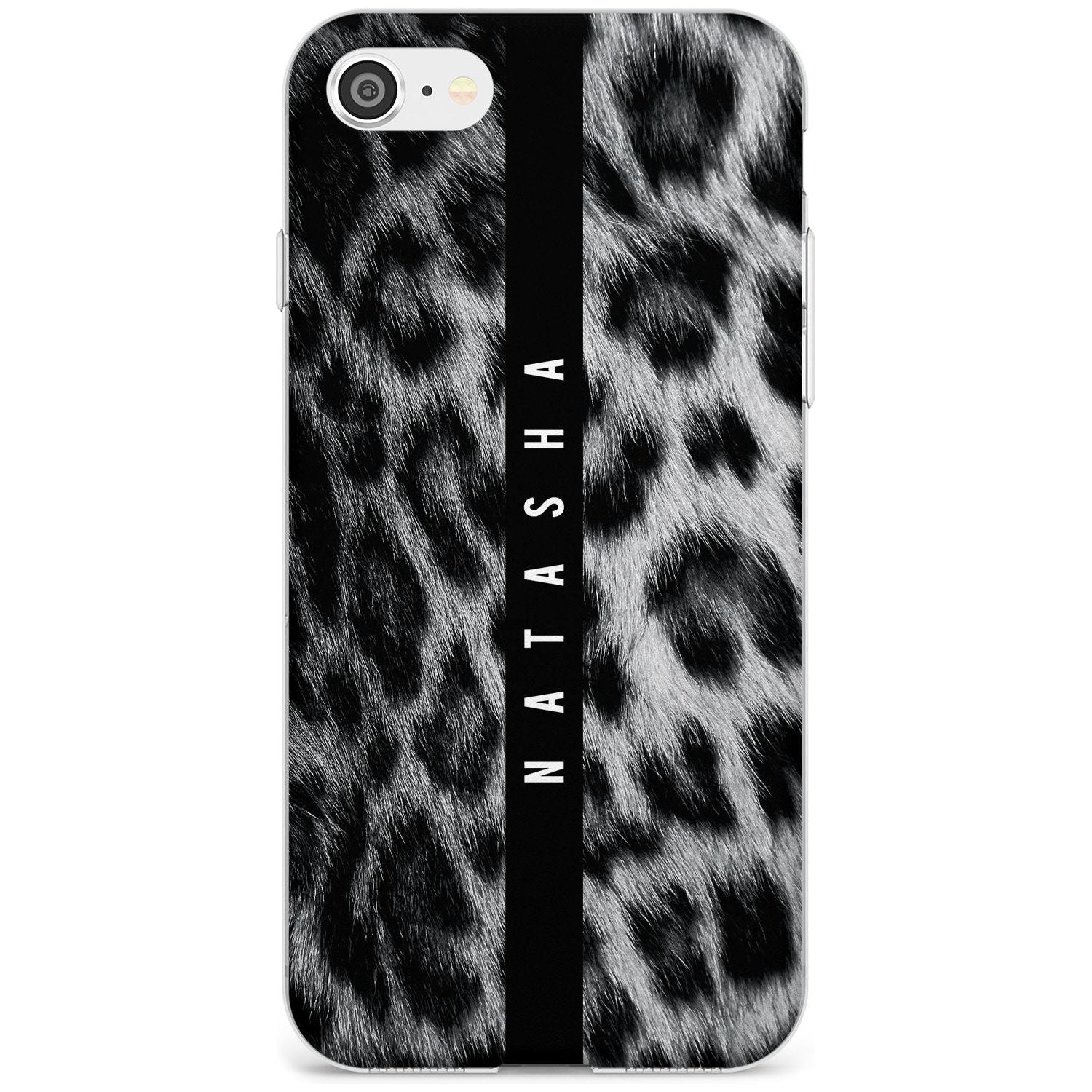 Snow Leopard Print iPhone Case  Slim Case Custom Phone Case - Case Warehouse