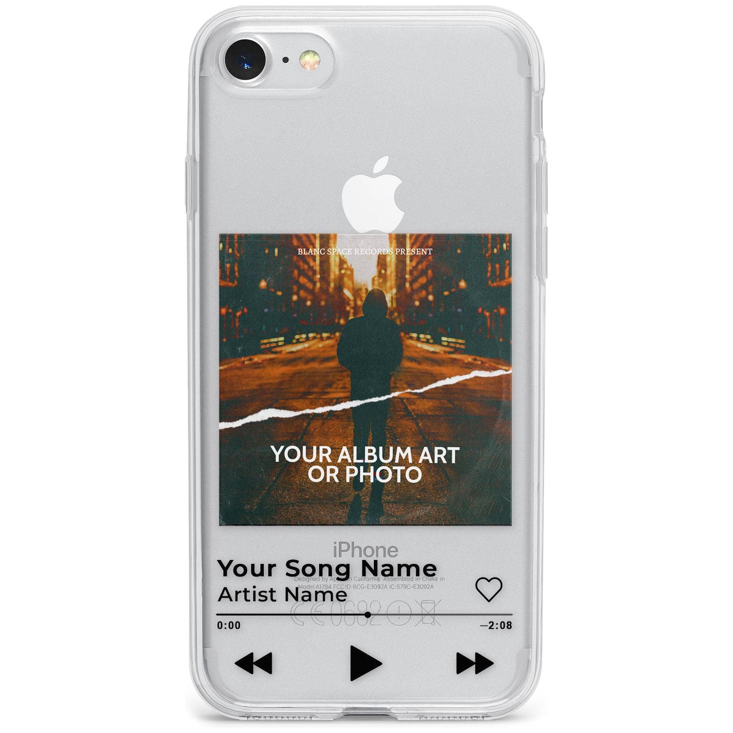 Personalised Album Art Phone Case for iPhone SE