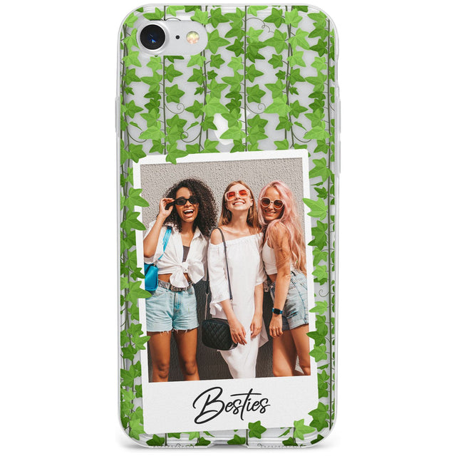 Personalised Snake Instant Photo Phone Case for iPhone SE