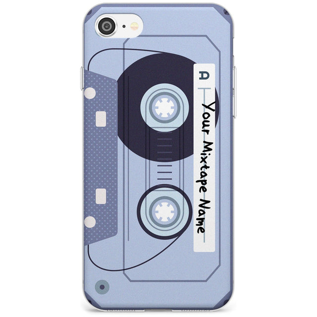 Industrial Mixtape Black Impact Phone Case for iPhone SE 8 7 Plus