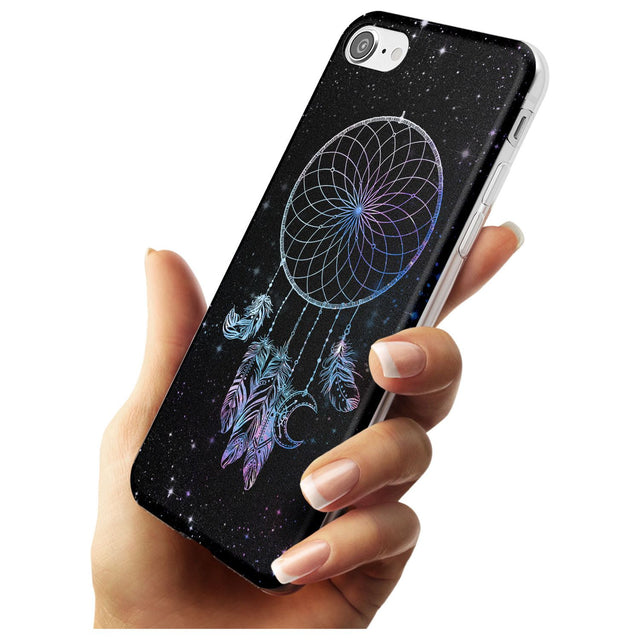 Dreamcatcher Space Stars Galaxy Print Slim TPU Phone Case for iPhone SE 8 7 Plus