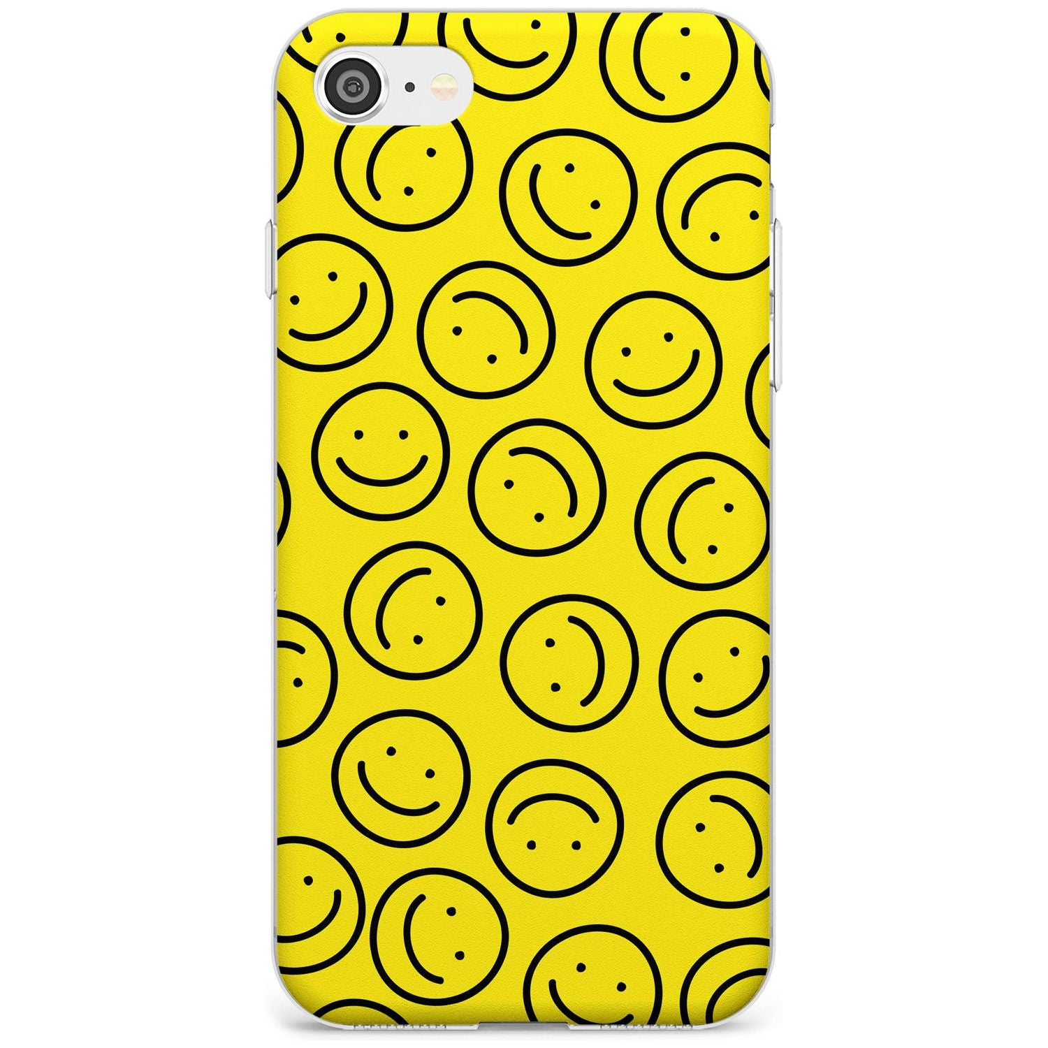 Happy Face Pattern iPhone Case  Slim Case Phone Case - Case Warehouse
