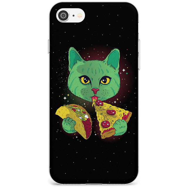 Pizza Purr Slim TPU Phone Case for iPhone SE 8 7 Plus