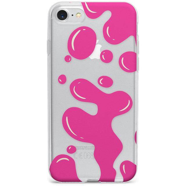 Pink Lava Lamp Phone Case for iPhone SE
