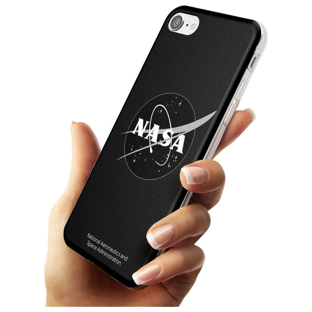 Dark NASA Meatball Slim TPU Phone Case for iPhone SE 8 7 Plus