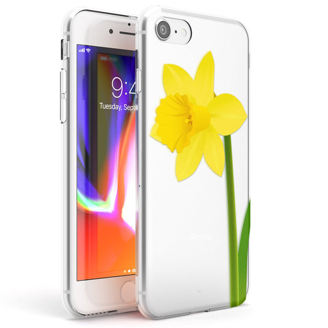 Daffodil Phone Case iPhone 7/8 / Clear Case,iPhone SE / Clear Case Blanc Space