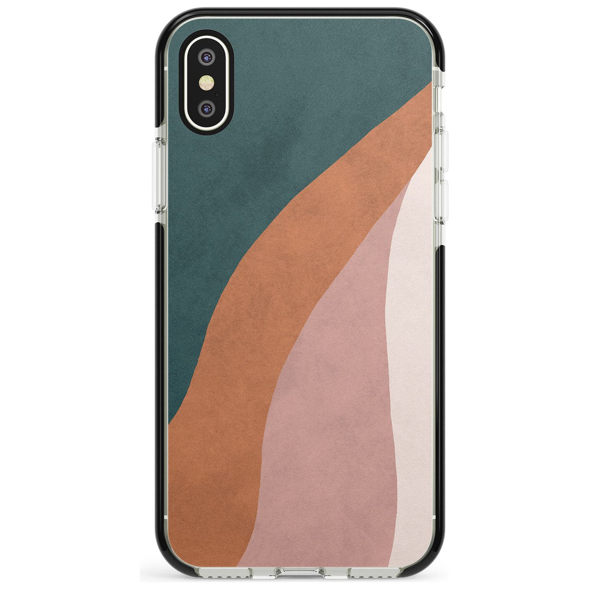 Lush Abstract Watercolour: Design #7 Black Impact Phone Case for iPhone X XS Max XR