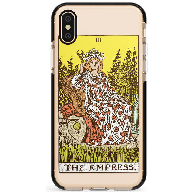 The Empress Tarot Card - Colour Pink Fade Impact Phone Case for iPhone X XS Max XR