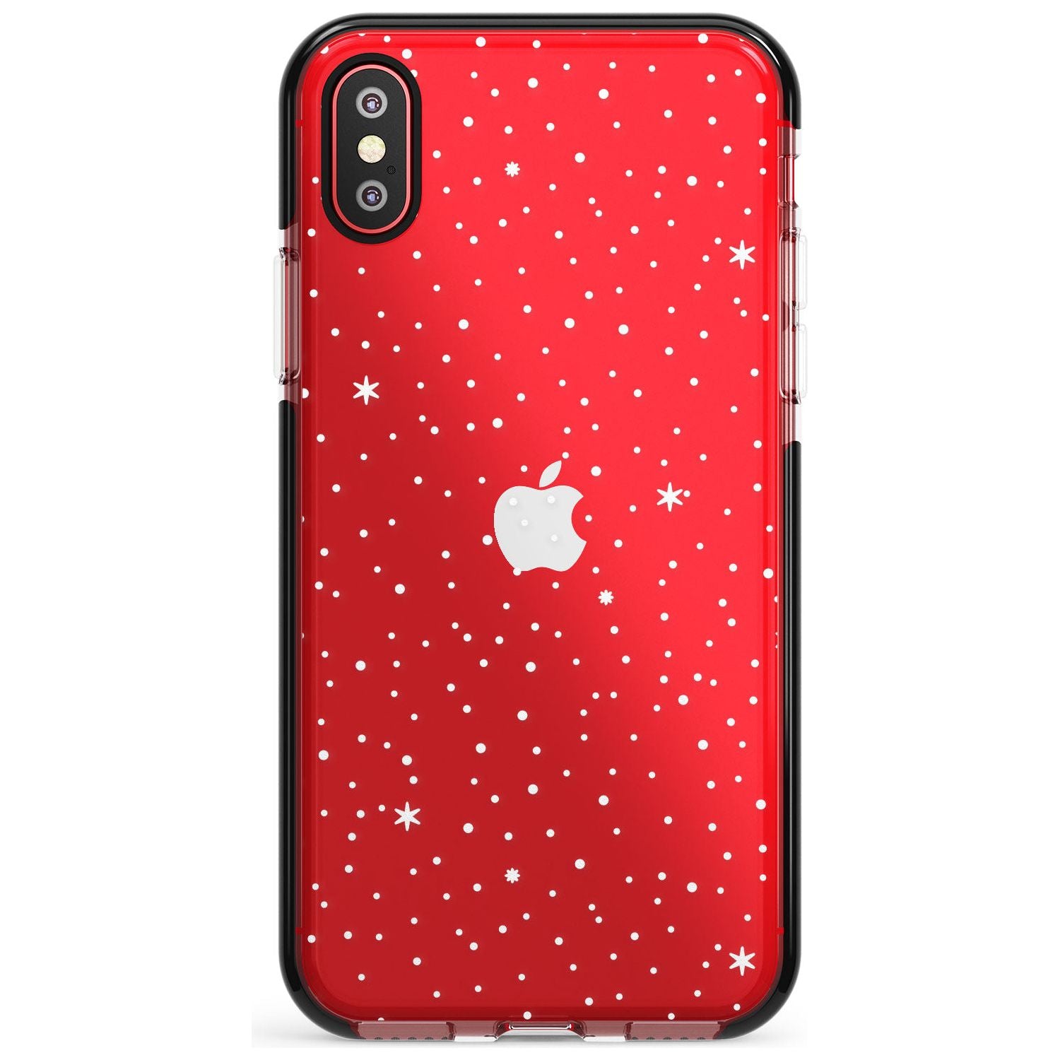 Celestial Starry Sky White Pink Fade Impact Phone Case for iPhone X XS Max XR