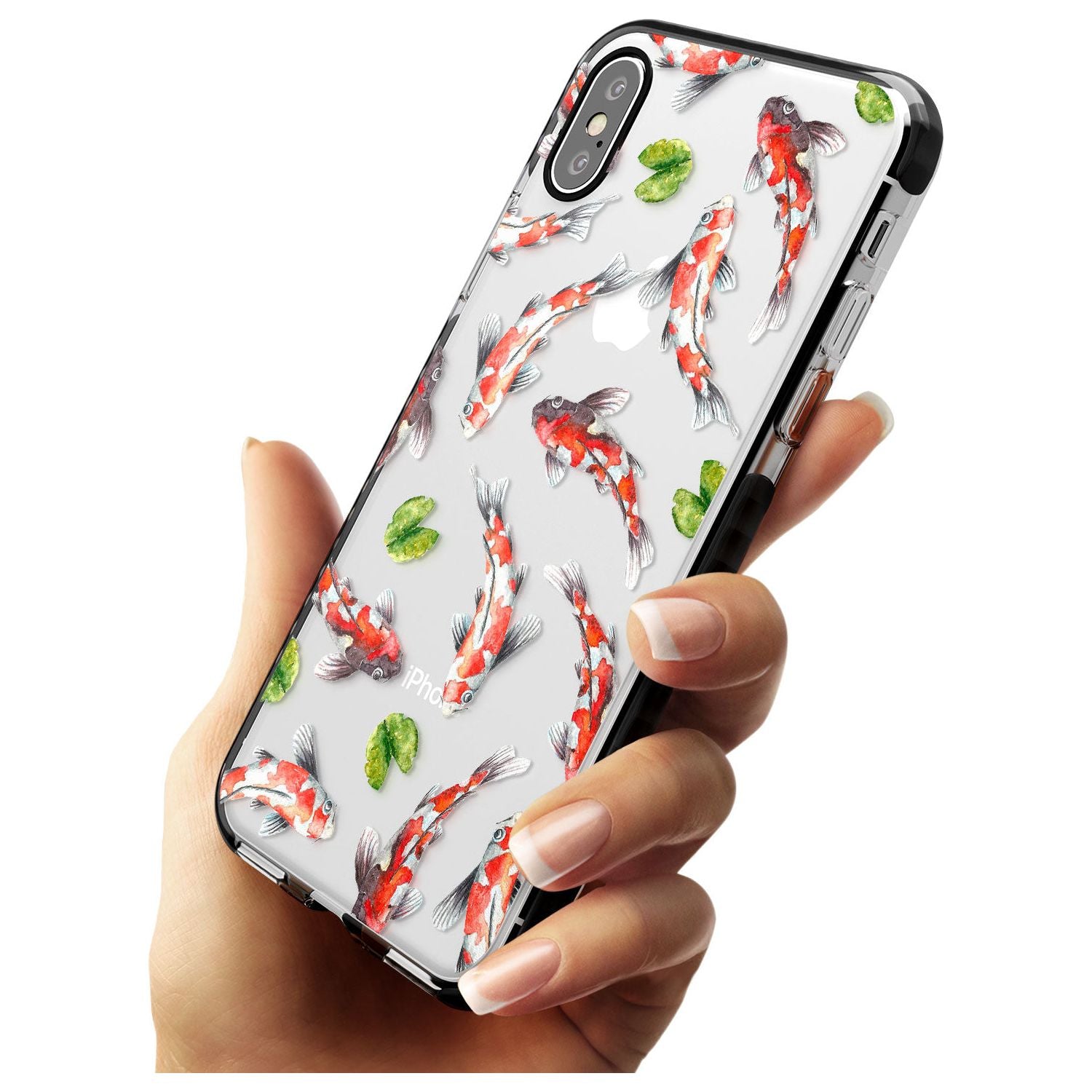 Koi Fish Japanese Watercolour iPhone Case   Phone Case - Case Warehouse