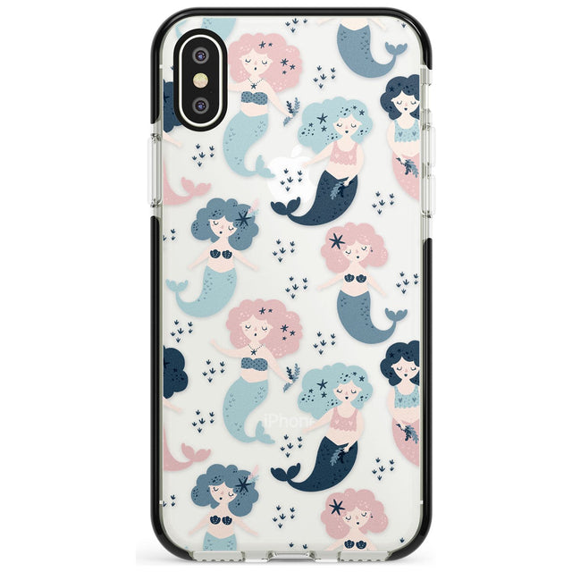 Mermaid Vibes Black Impact Phone Case for iPhone X XS Max XR