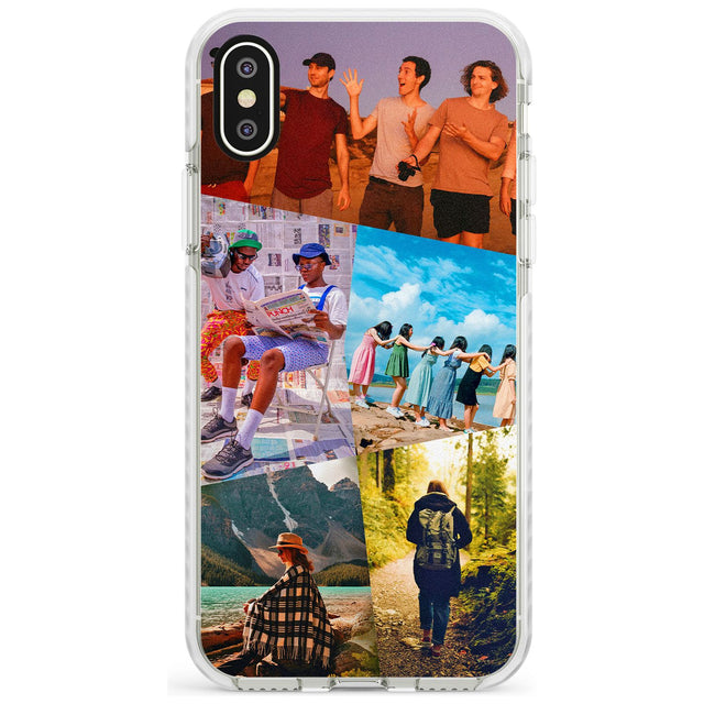 Abstract Photo Grid Impact Phone Case for iPhone X XS Max XR