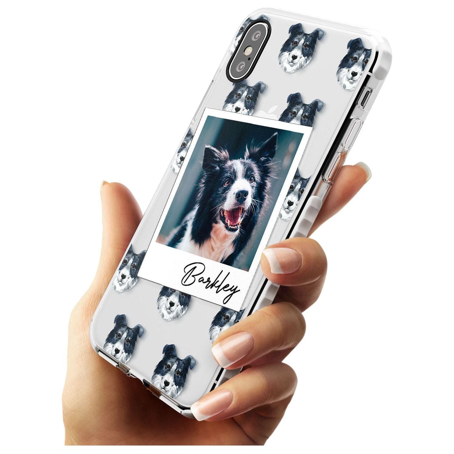 Border Collie - Custom Dog Photo Slim TPU Phone Case Warehouse X XS Max XR