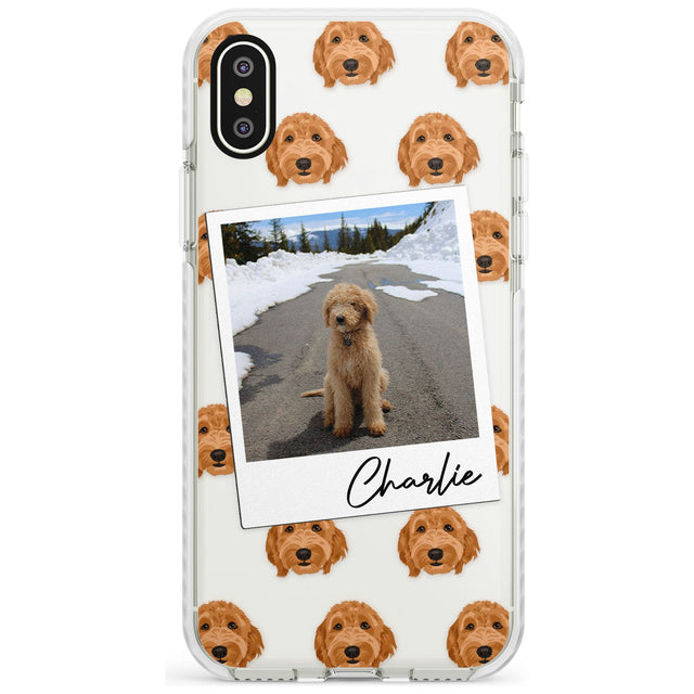 Personalised Personalised Golden Doodle - Dog Photo Phone Case for iPhone X XS Max XR