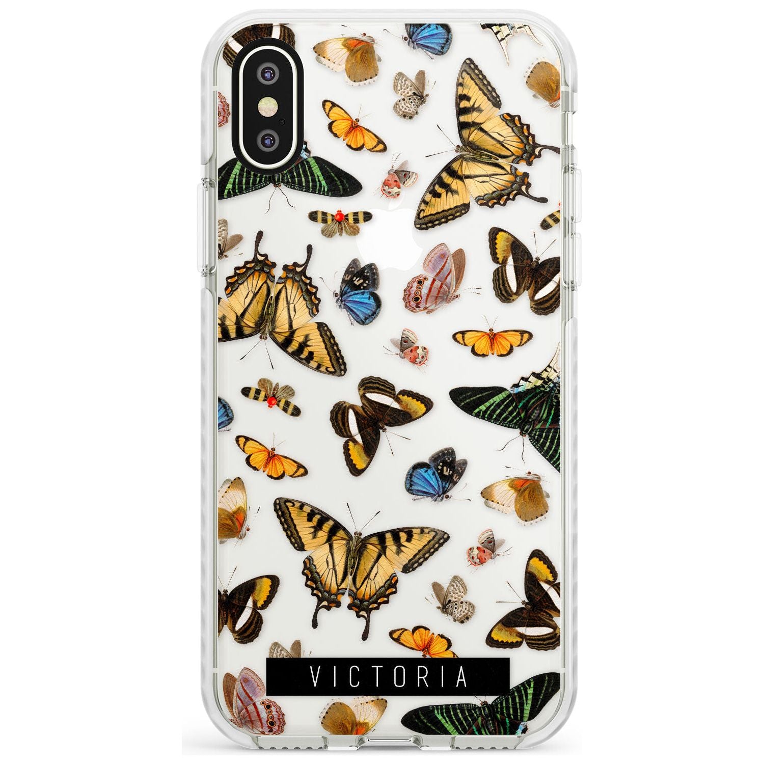 Custom Photorealistic Butterfly iPhone Case  Impact Case Custom Phone Case - Case Warehouse