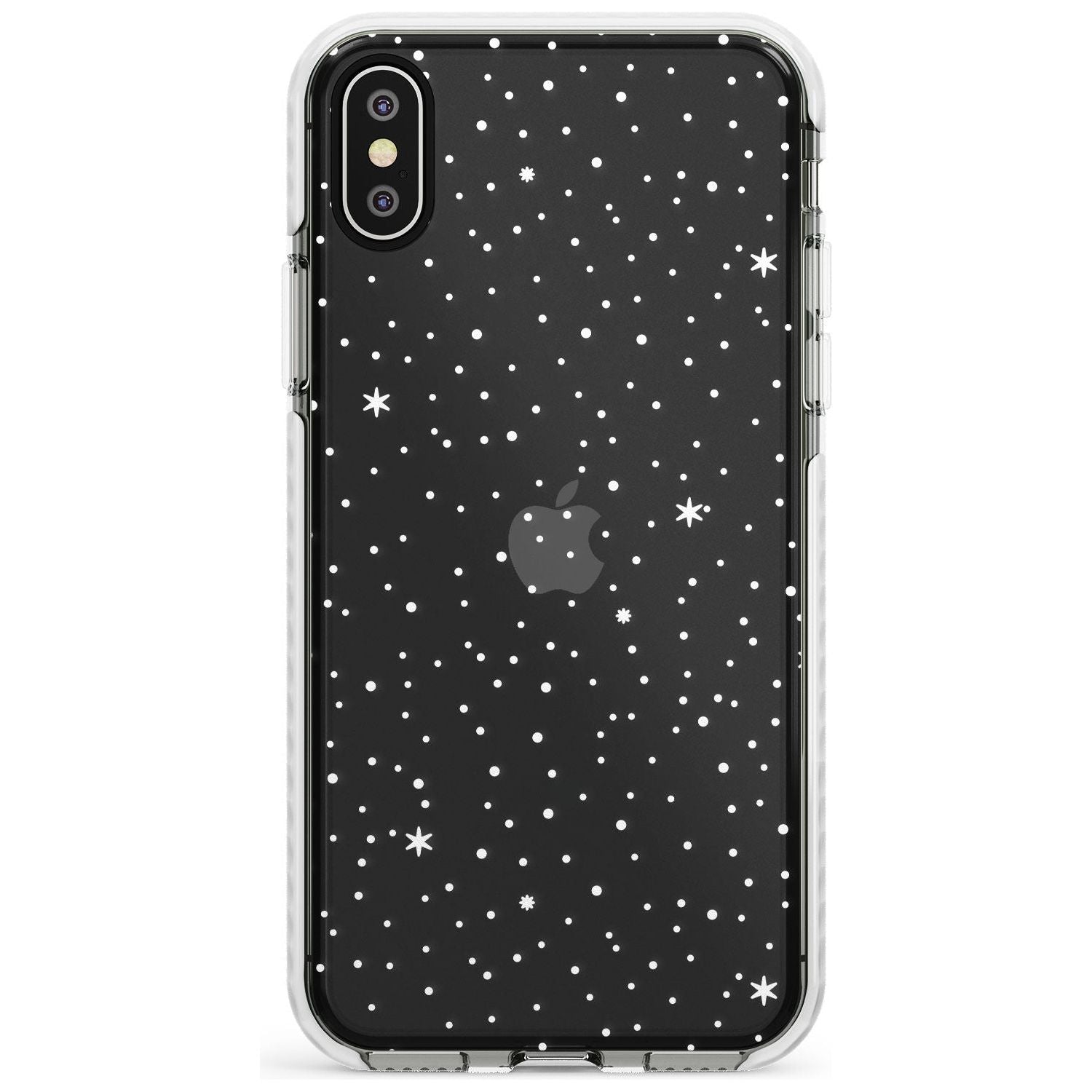 Celestial Starry Sky White Slim TPU Phone Case Warehouse X XS Max XR