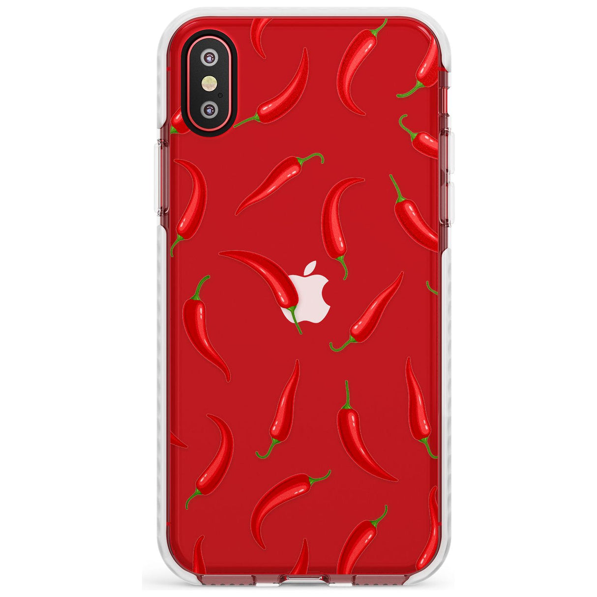 Chilly Pattern Impact Phone Case for iPhone X XS Max XR