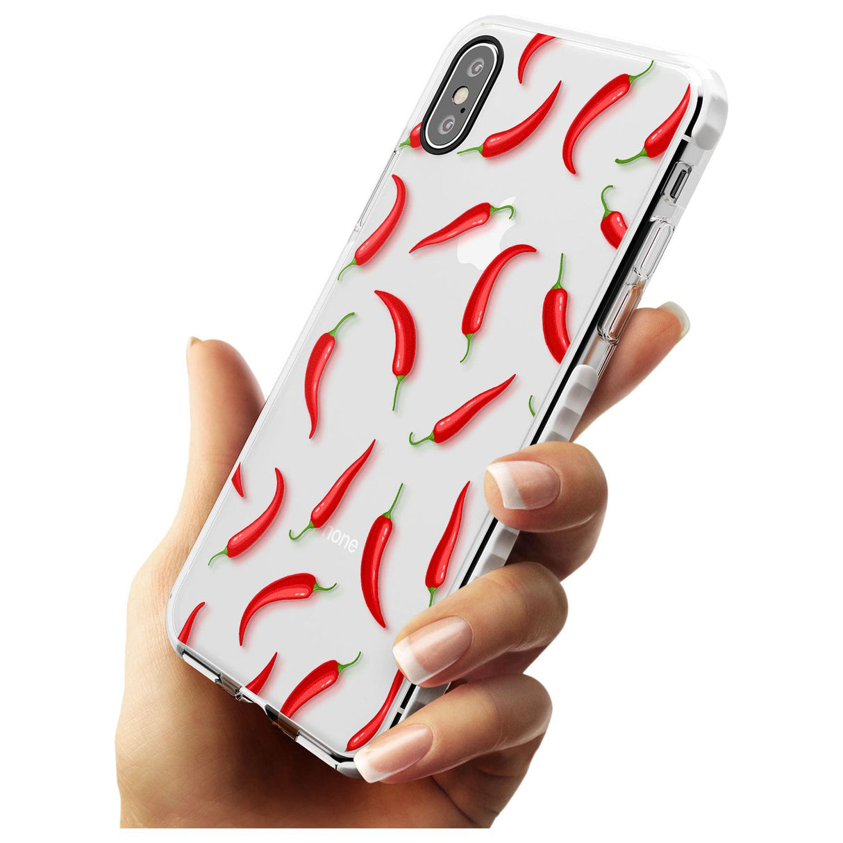 Chilly Pattern Impact Phone Case for iPhone X XS Max XR