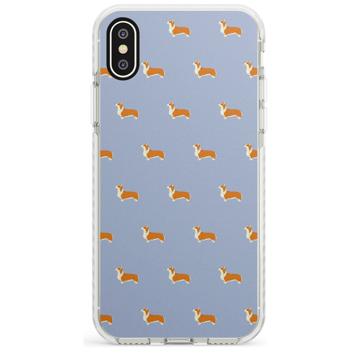 Pembroke Welsh Corgi Dog Pattern Impact Phone Case for iPhone X XS Max XR
