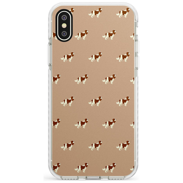 Cavalier King Charles Spaniel Pattern Impact Phone Case for iPhone X XS Max XR