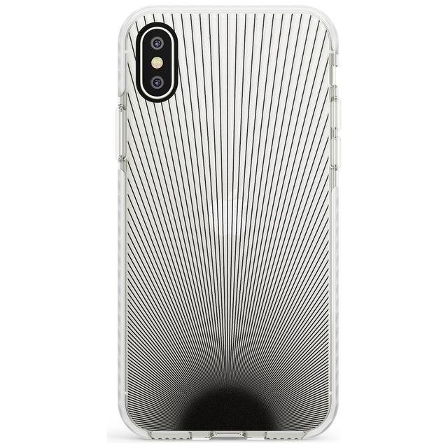 Abstract Lines: Sunset Slim TPU Phone Case Warehouse X XS Max XR