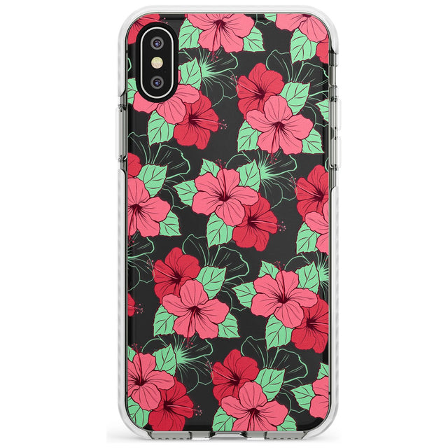 Pink Peony Impact Phone Case for iPhone X XS Max XR