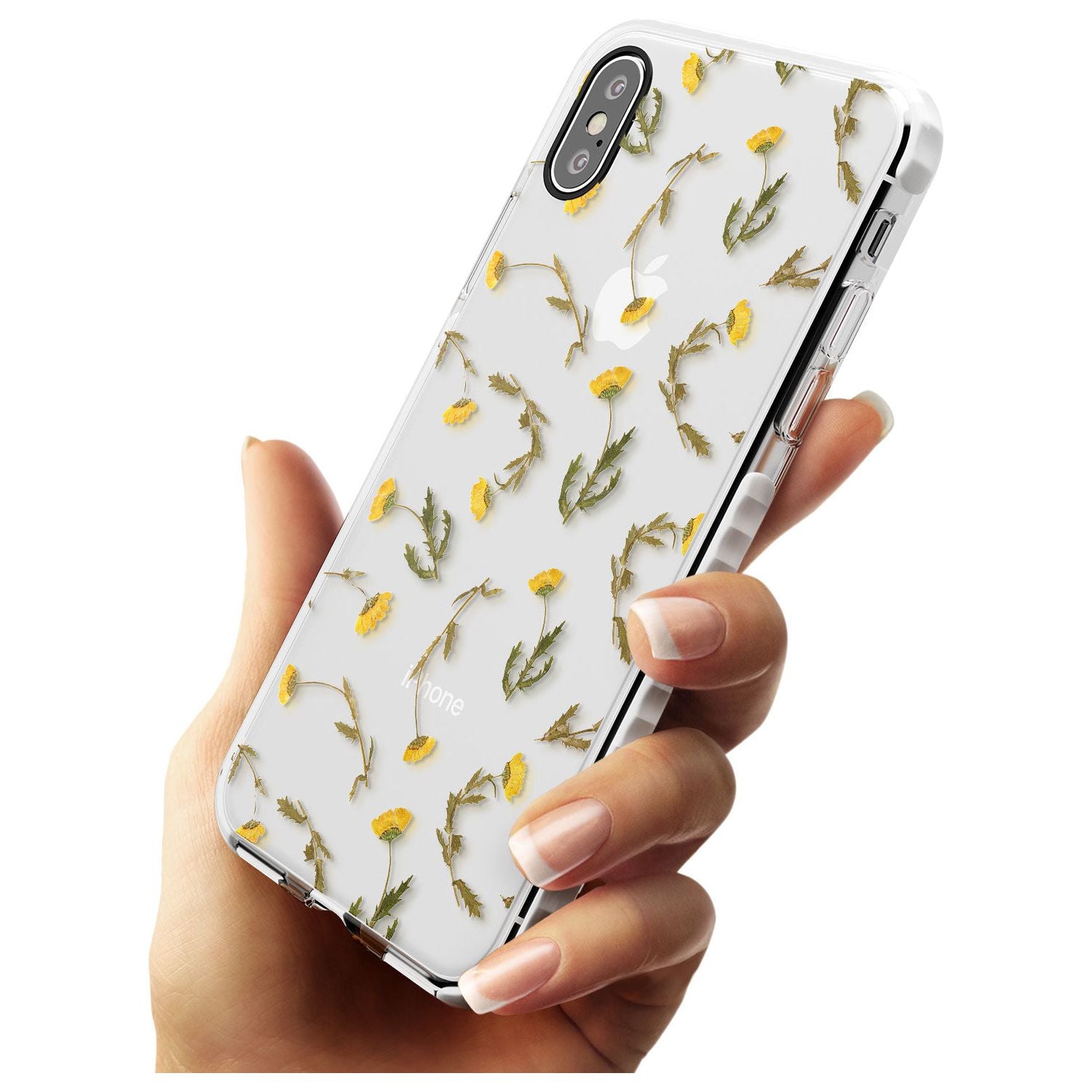 Long Stemmed Wildflowers - Dried Flower-Inspired Impact Phone Case for iPhone X XS Max XR