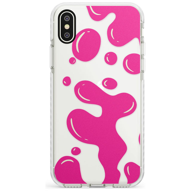 Pink Lava Lamp Phone Case for iPhone X XS Max XR