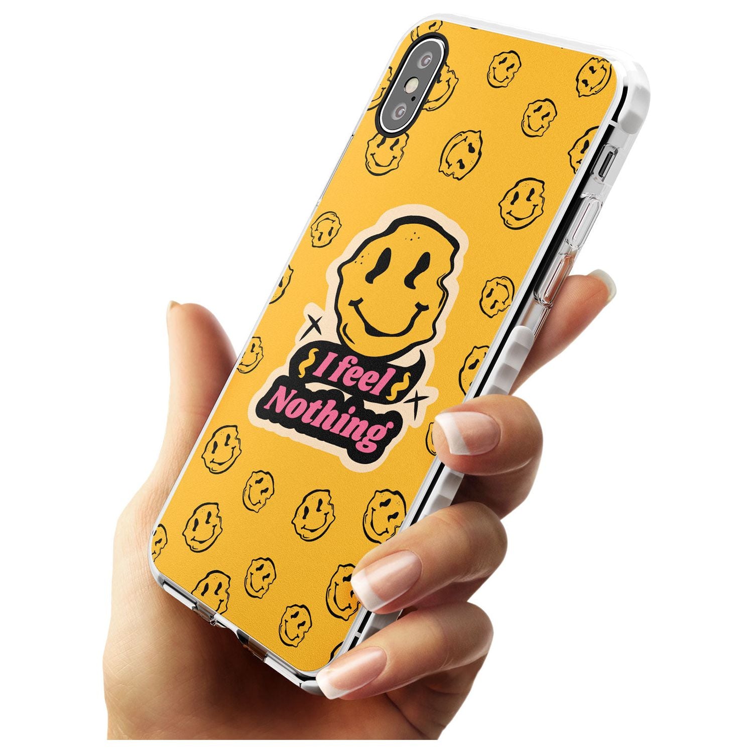 I feel nothing Impact Phone Case for iPhone X XS Max XR