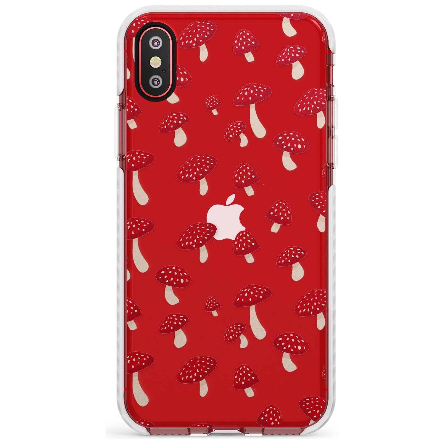 Magical Mushrooms Pattern Impact Phone Case for iPhone X XS Max XR