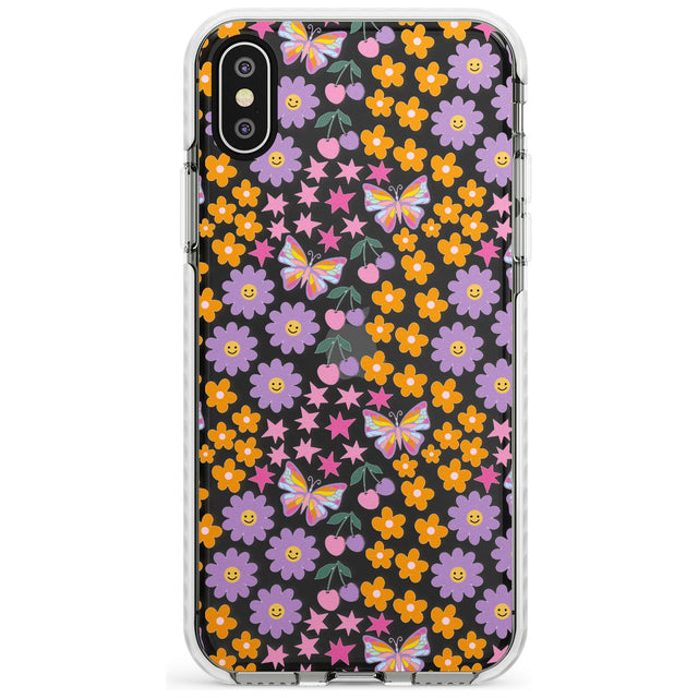 Botanical Bombardment Impact Phone Case for iPhone X XS Max XR