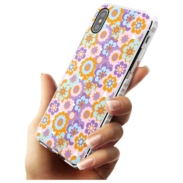 Flower Power Pattern Impact Phone Case for iPhone X XS Max XR