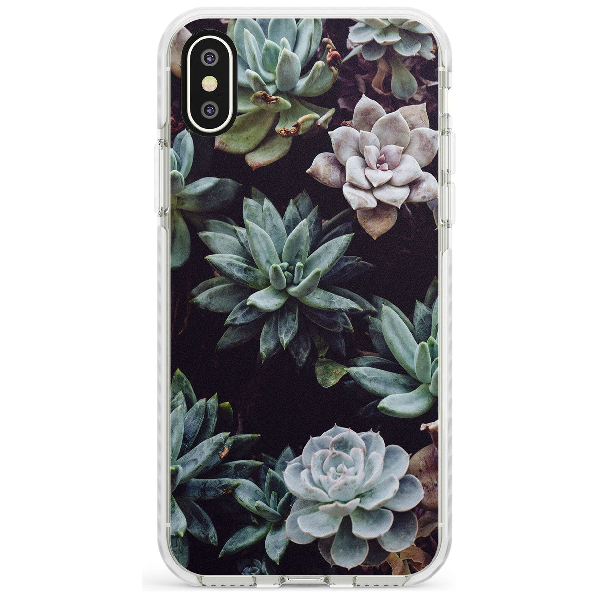 Mixed Succulents - Real Botanical Photographs Impact Phone Case for iPhone X XS Max XR