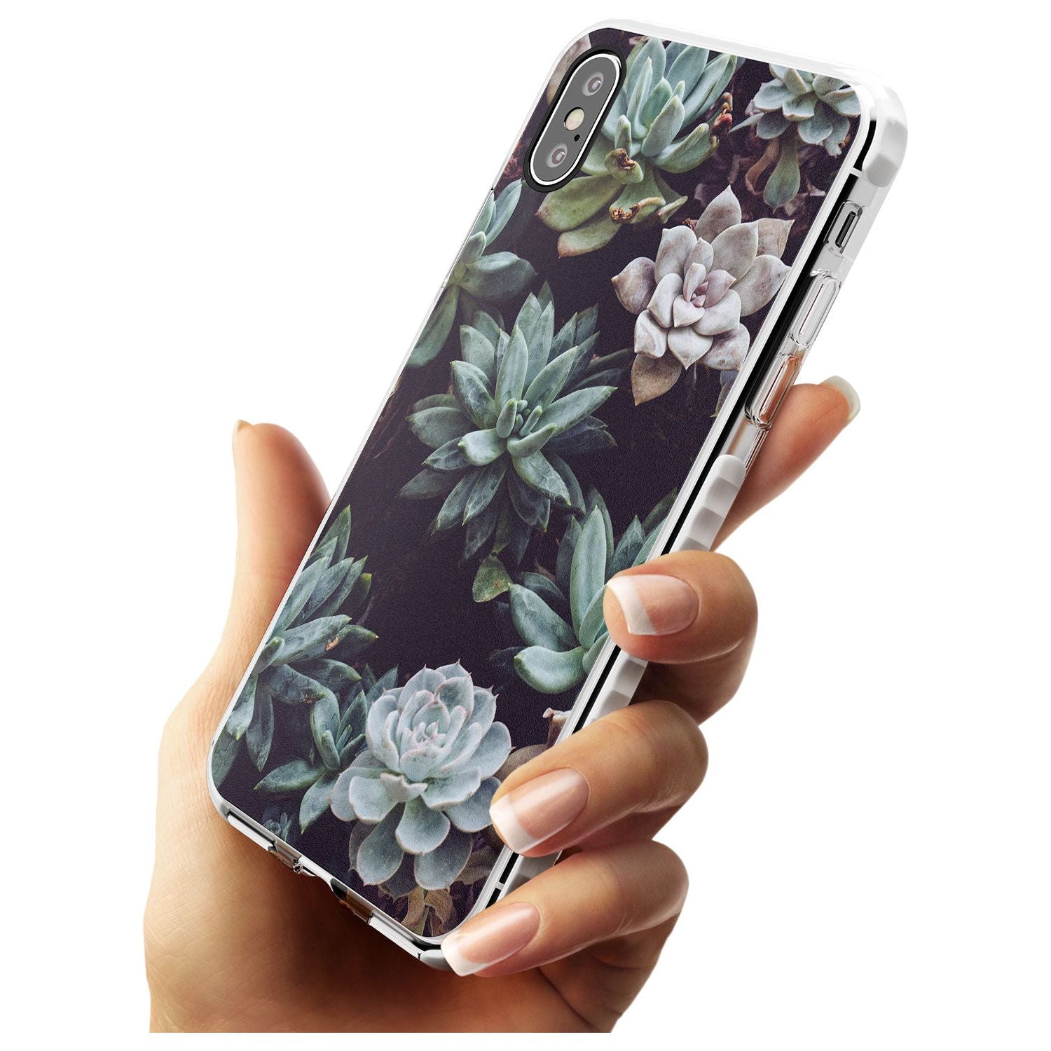 Mixed Succulents - Real Botanical Photographs Impact Phone Case for iPhone X XS Max XR