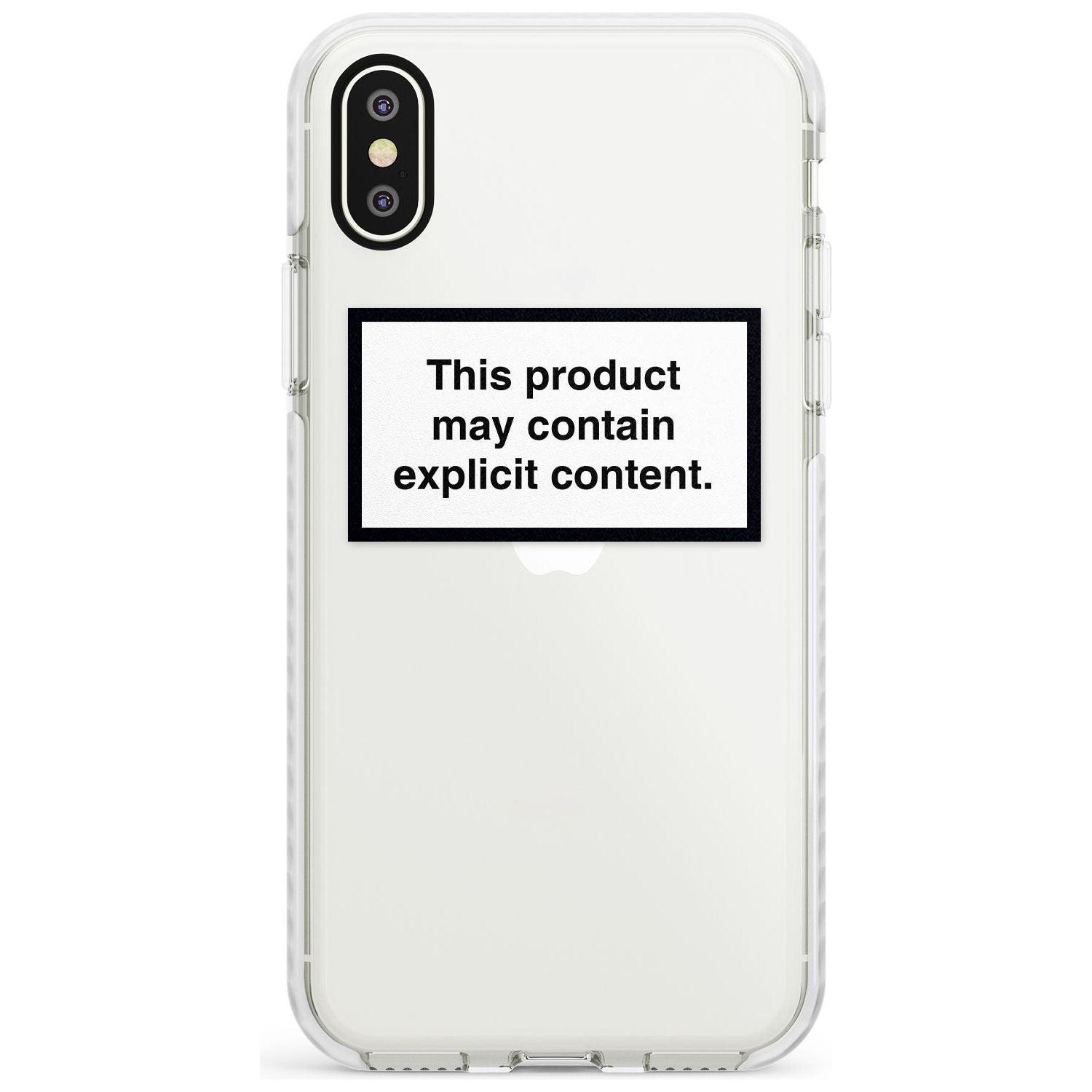 This product may contain explicit content Slim TPU Phone Case Warehouse X XS Max XR