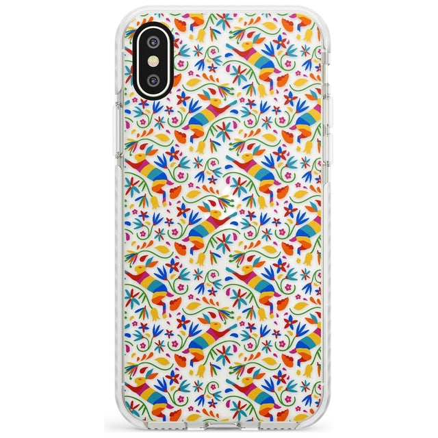 Floral Rabbit Pattern in Rainbow Slim TPU Phone Case Warehouse X XS Max XR