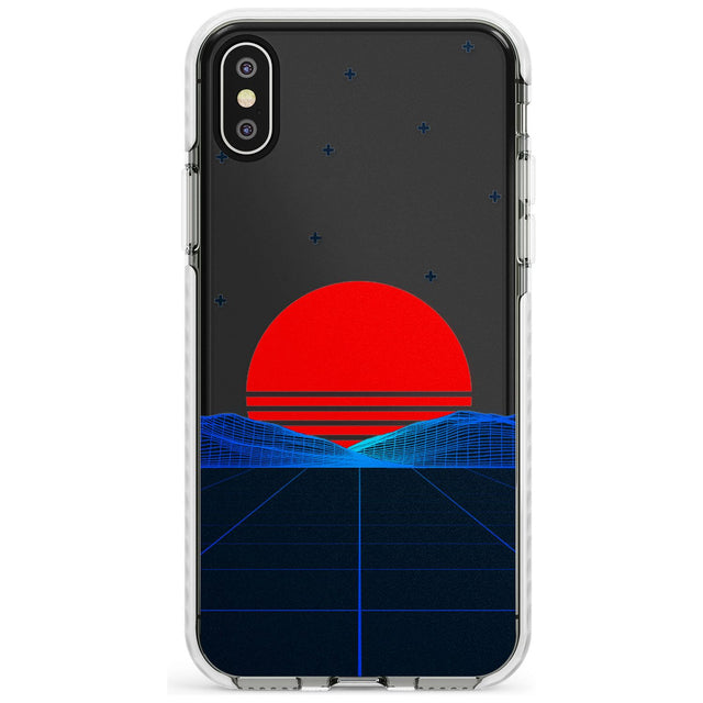 Japanese Sunset Vaporwave Impact Phone Case for iPhone X XS Max XR